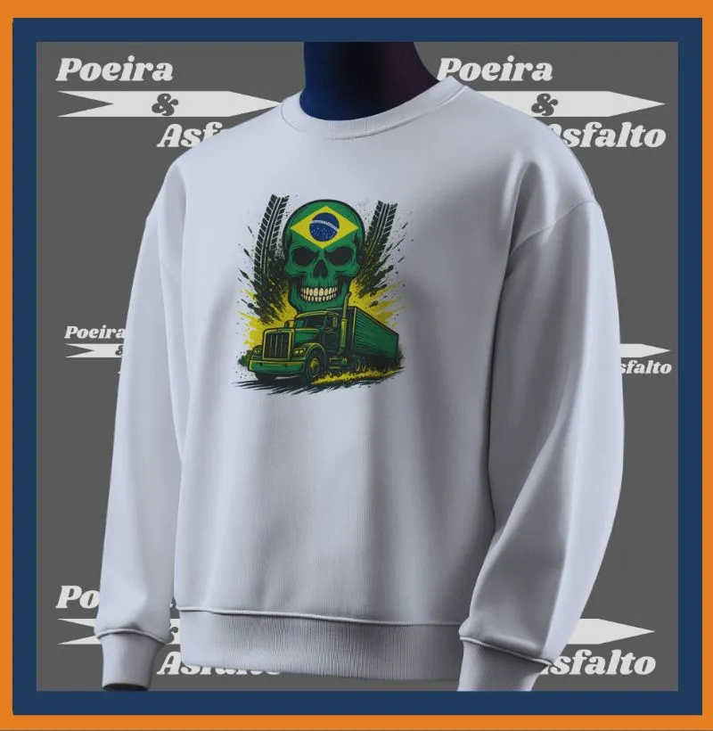 Suéter Caveira do Asfalto