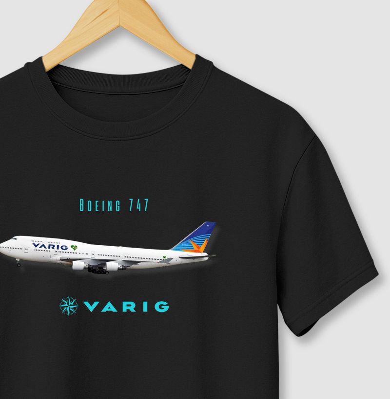 Boeing 747 Varig (nova pintura)