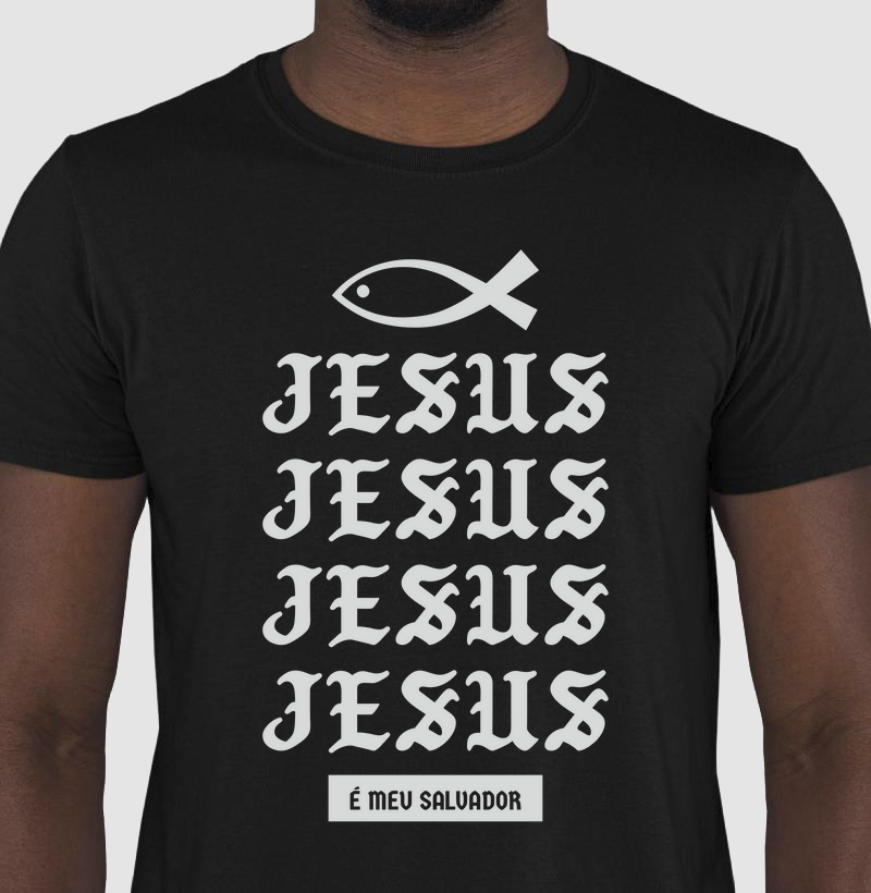 Camiseta Jesus é Meu Salvador