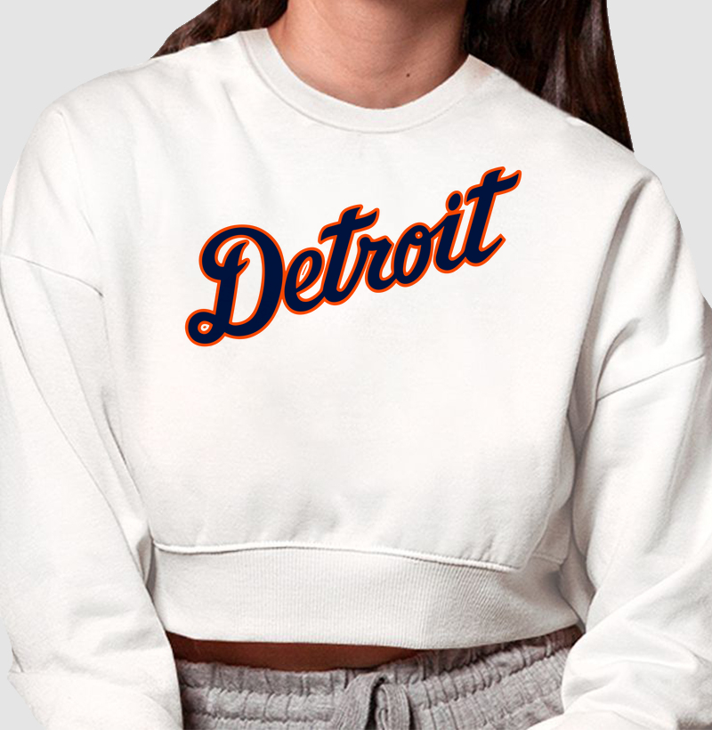 Crooped Moletom - Detroit