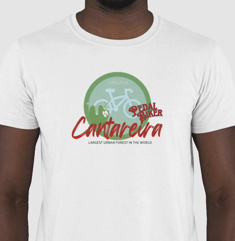camiseta pedal biker lifestyle Cantareira