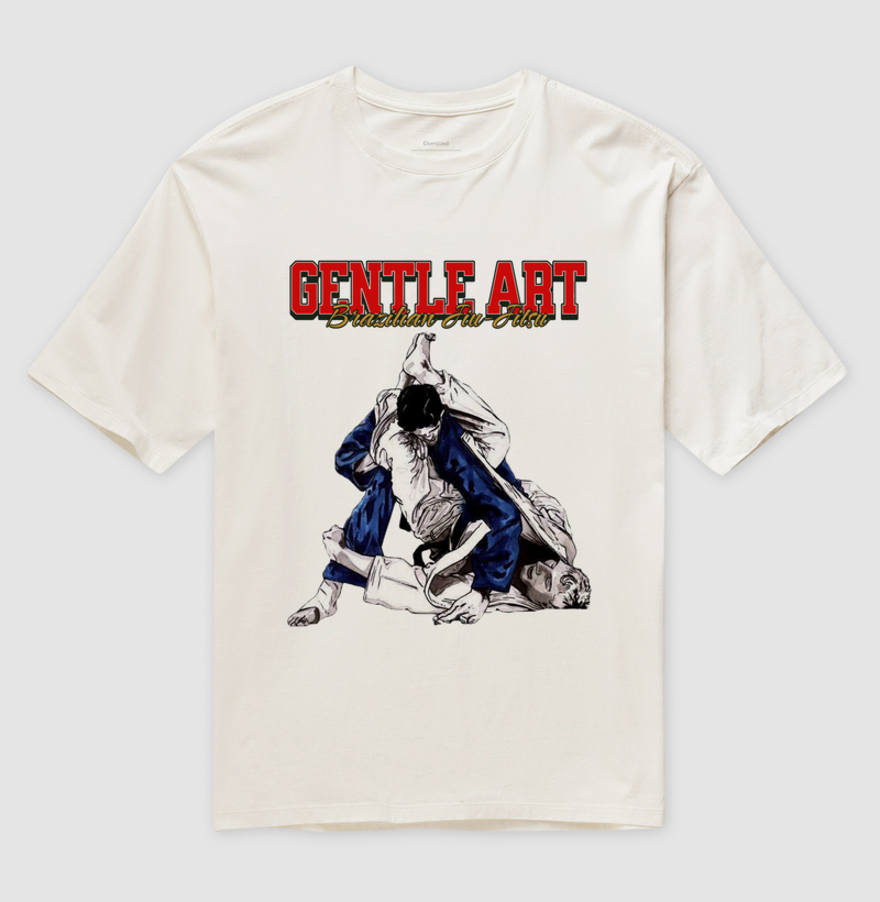 Camiseta Oversized Gentle Art