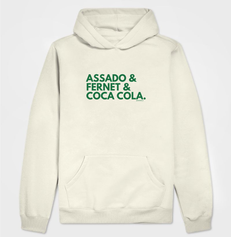Assado Fernet e Coca verde
