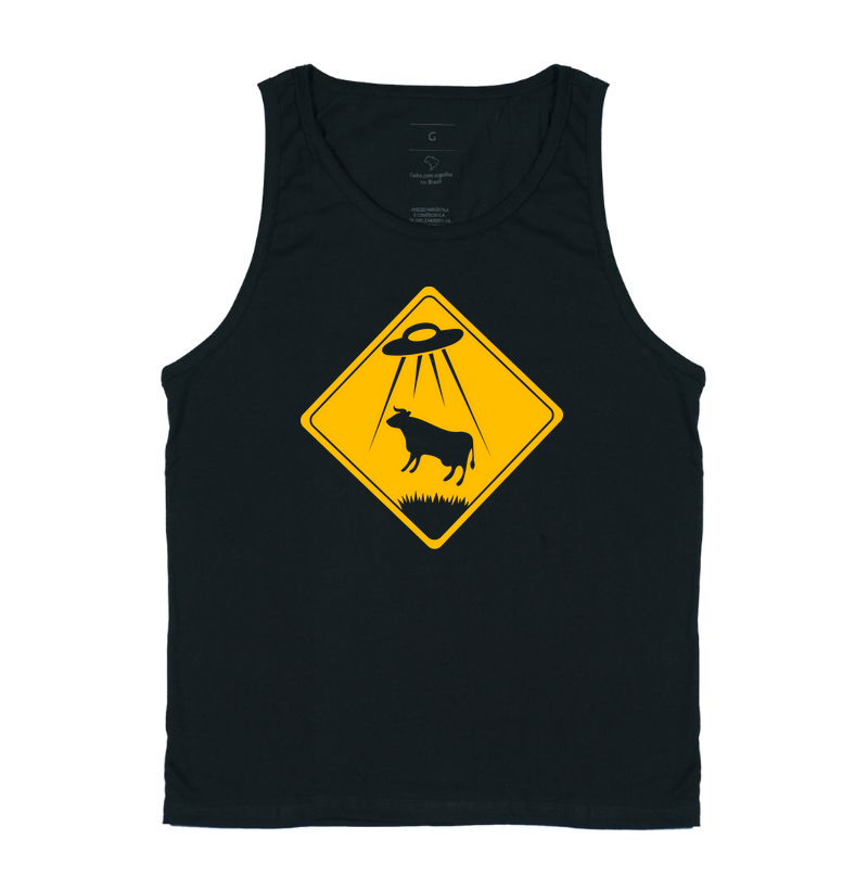 Camiseta Regata - Placa Abdução á Frente