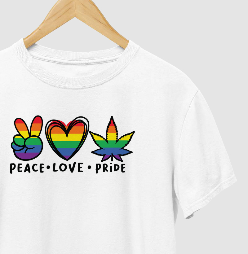 PEACE · LOVE · PRIDE