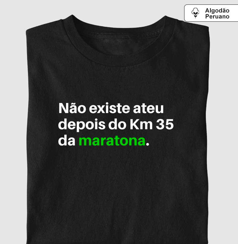 Km 35 de uma maratona