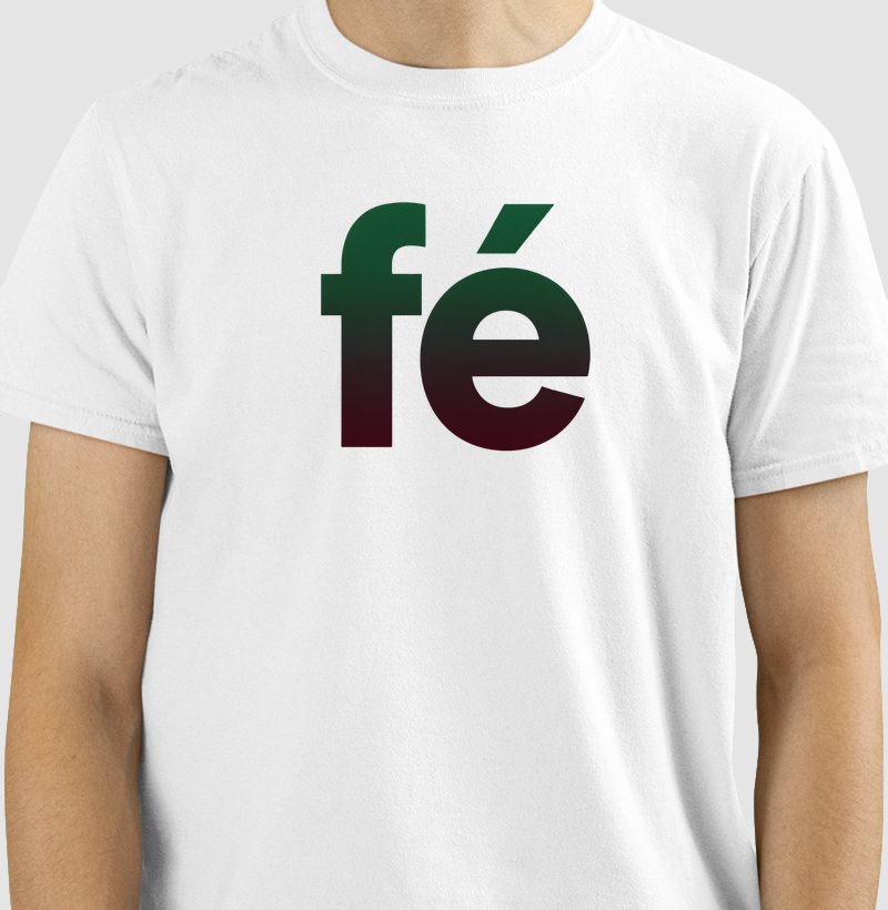 FÉ - Verde e vermelho