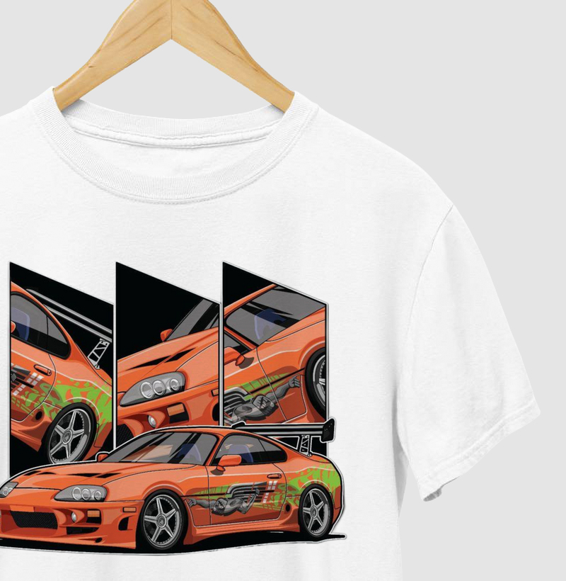 T-Shirt Toyota Supra (Brain O'Conner)