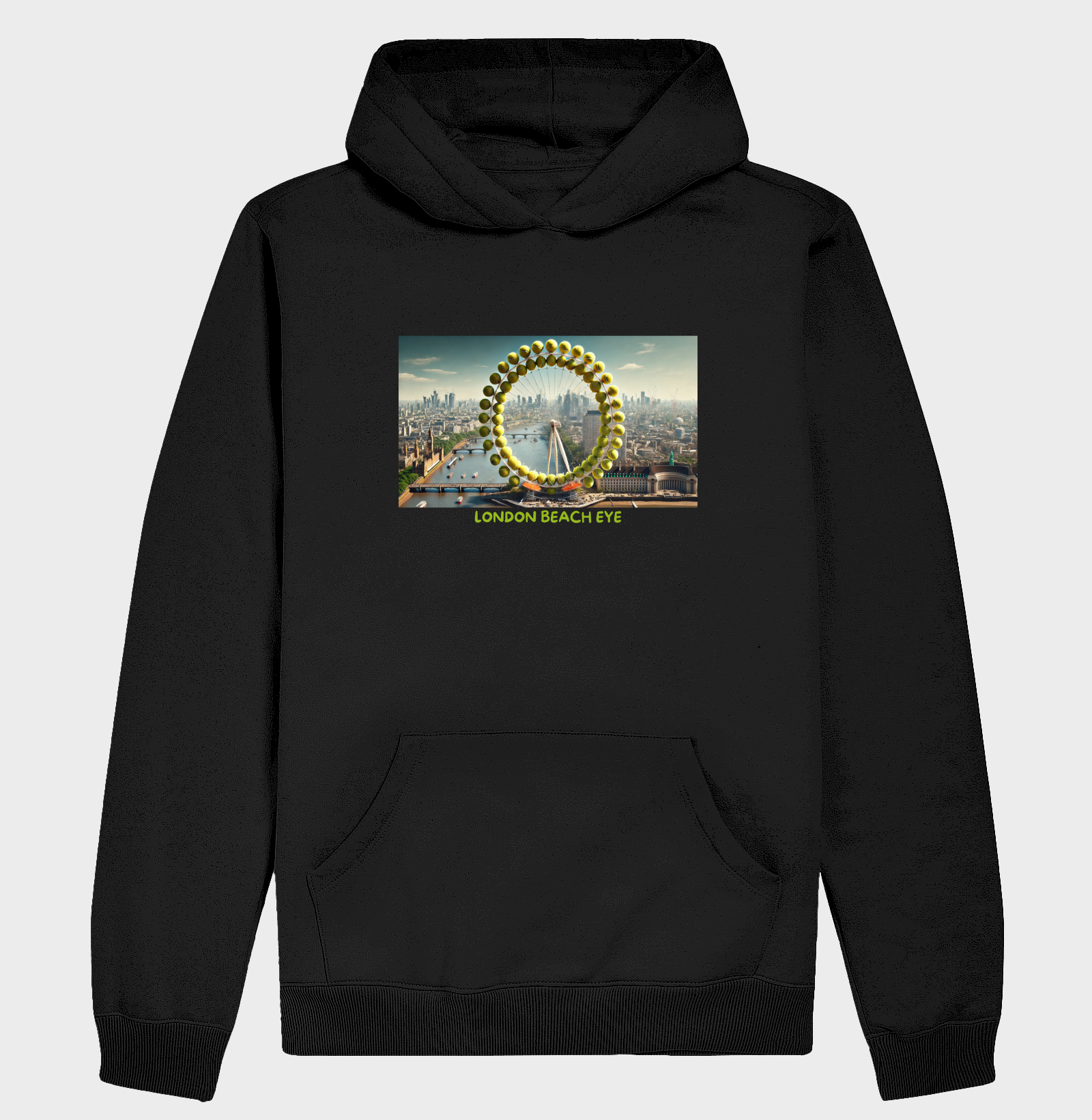 Estampa London Beach Eye