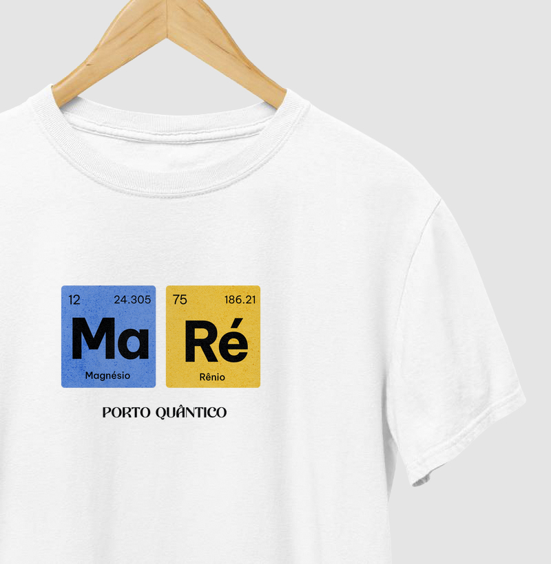 Camiseta Unissex 100% Algodão – Maré Quântica