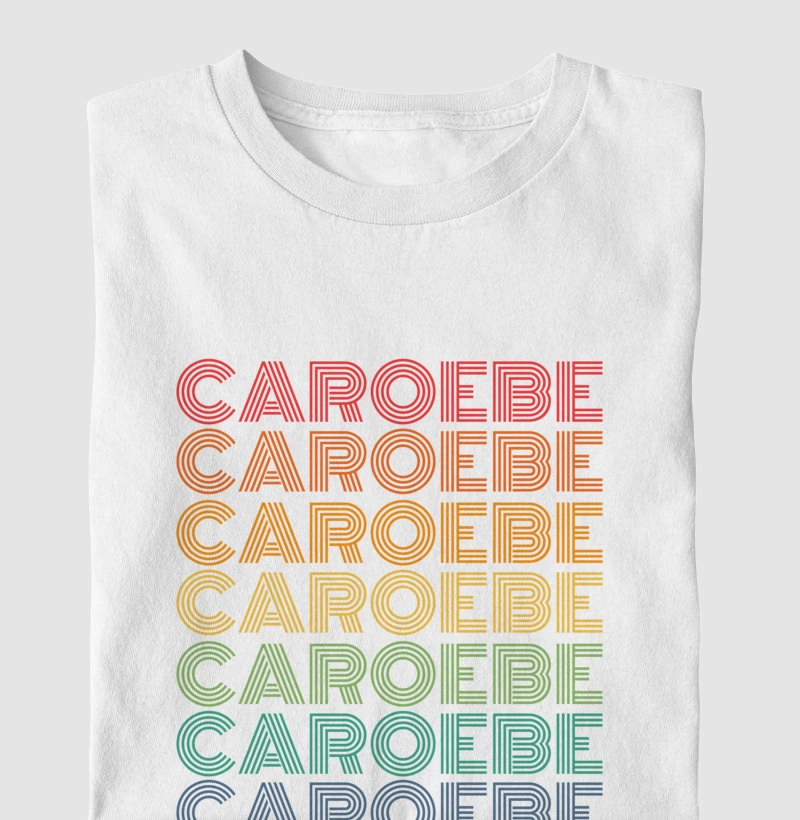 Caroebe Letreiro Retrô