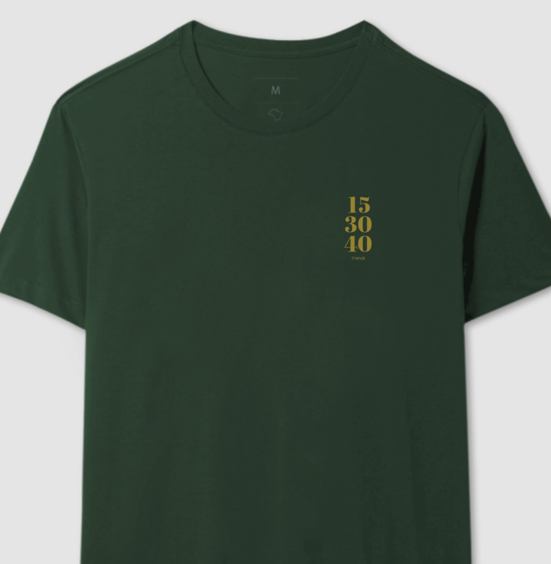 Camiseta 15 30 40