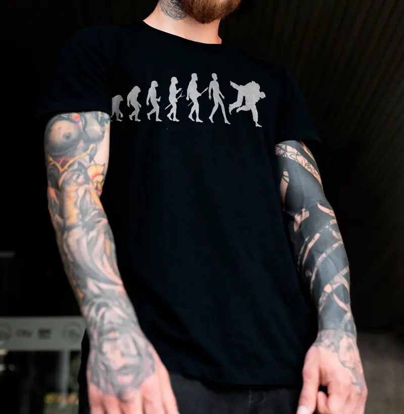Camiseta Evolução do Homem
