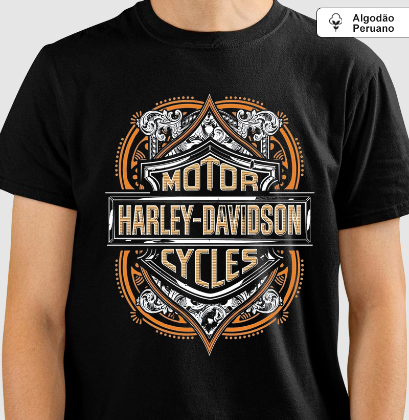 Supreme Harley Davidson (tecido algodão peruano)