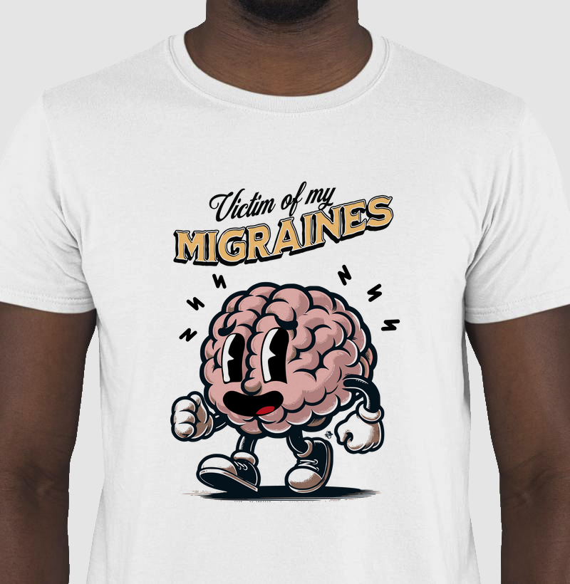 Camiseta Victim of my Migraines