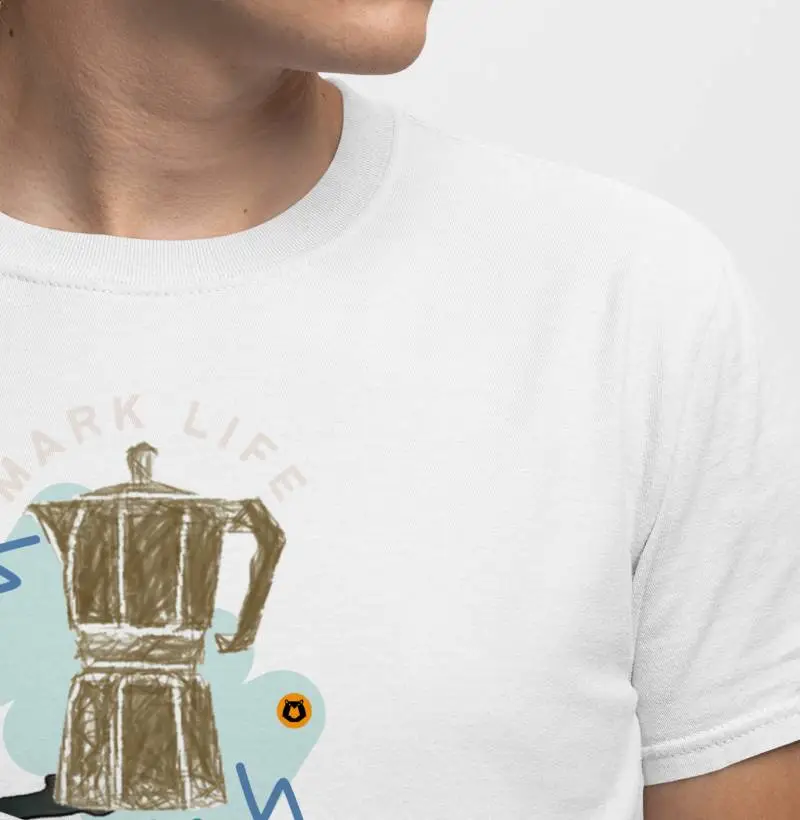 camiseta cafeteira vintage