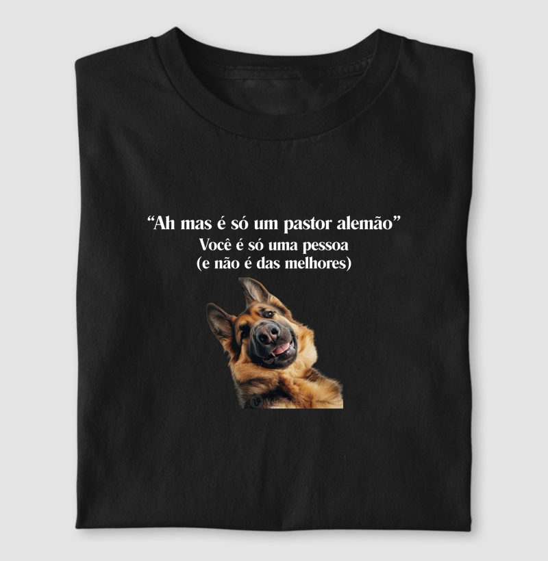Só um pastor alemão