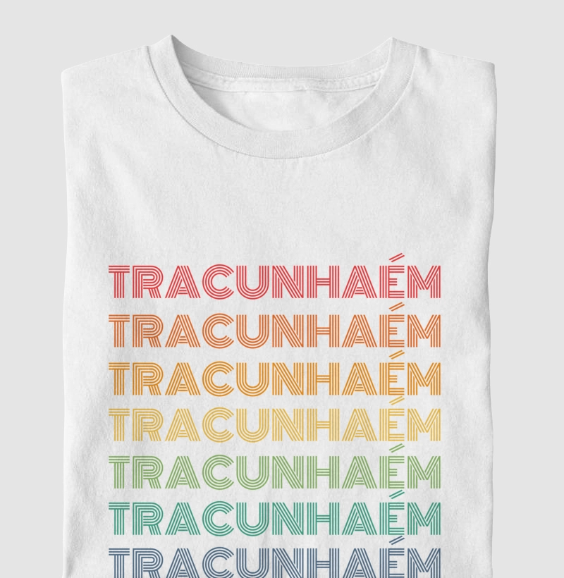 Tracunhaém Letreiro Retrô