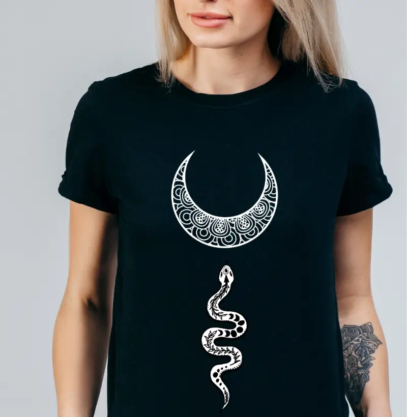 Serpente e Meia Lua preta
