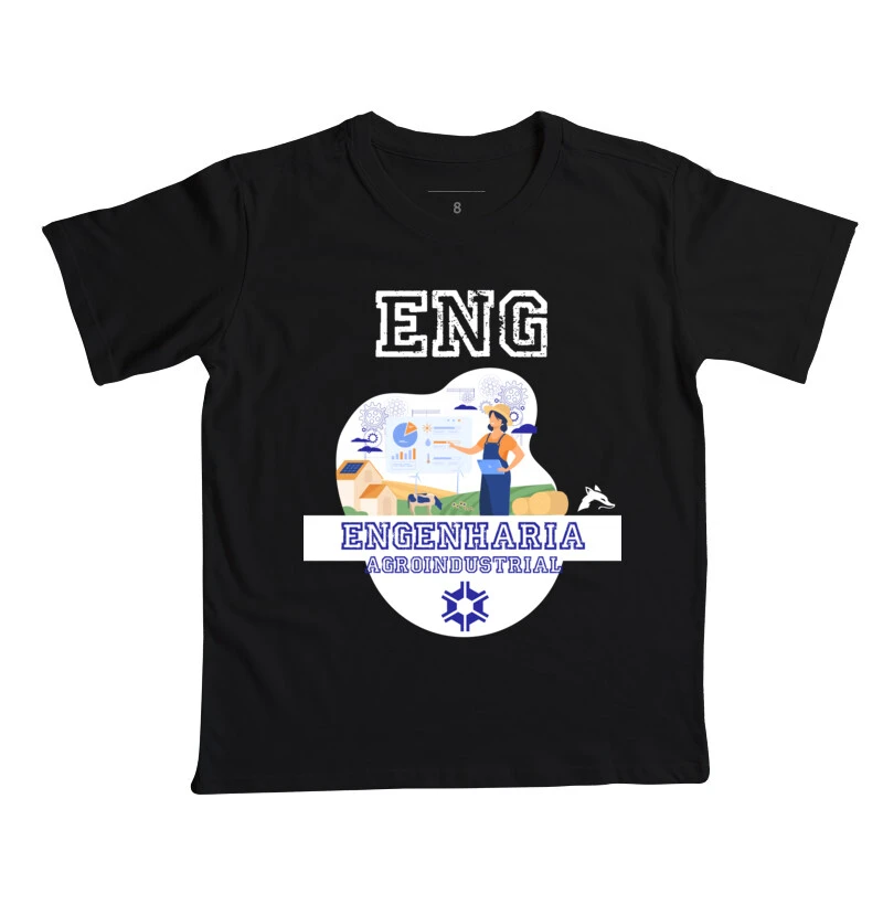 Camiseta Infantil Engenharia Agroindustrial 0103