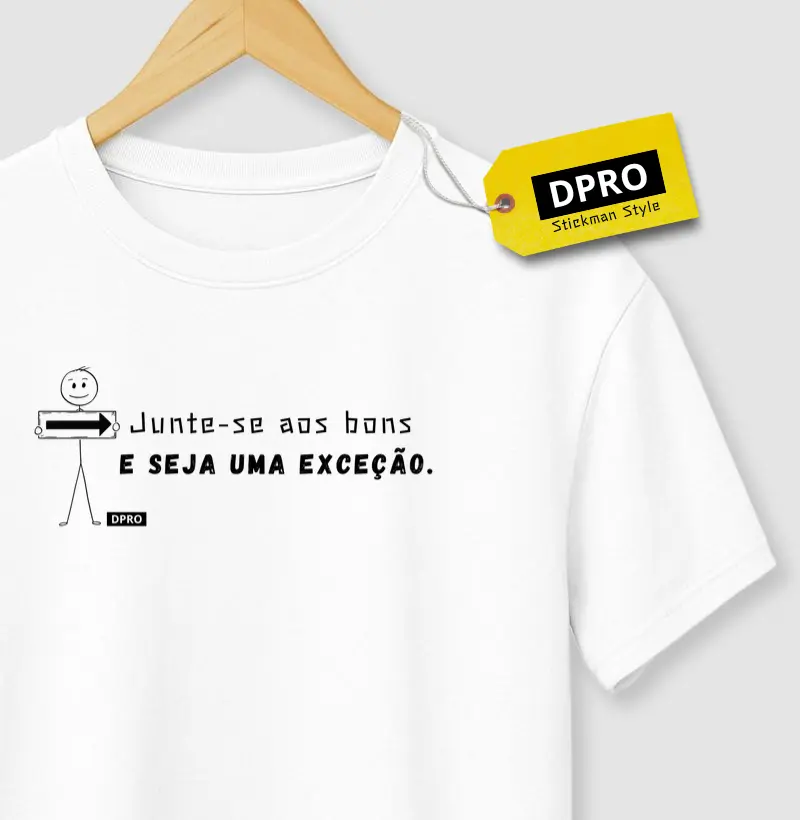 Junte-se aos bons e seja uma exceção