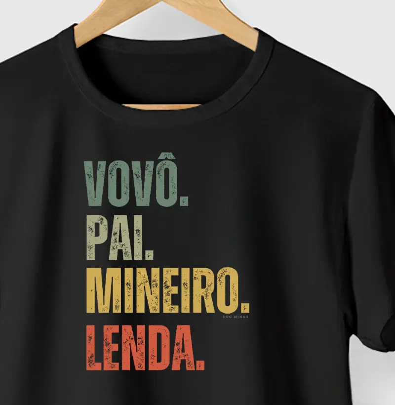 Vovô. Pai. Mineiro. Lenda.