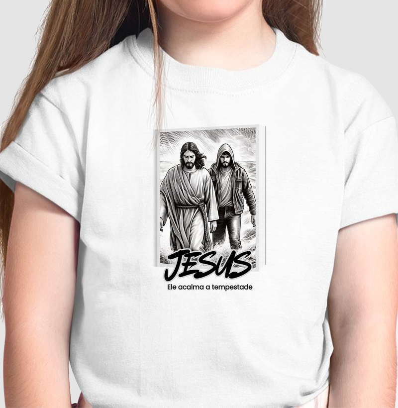 Jesus acalma a tempestade!