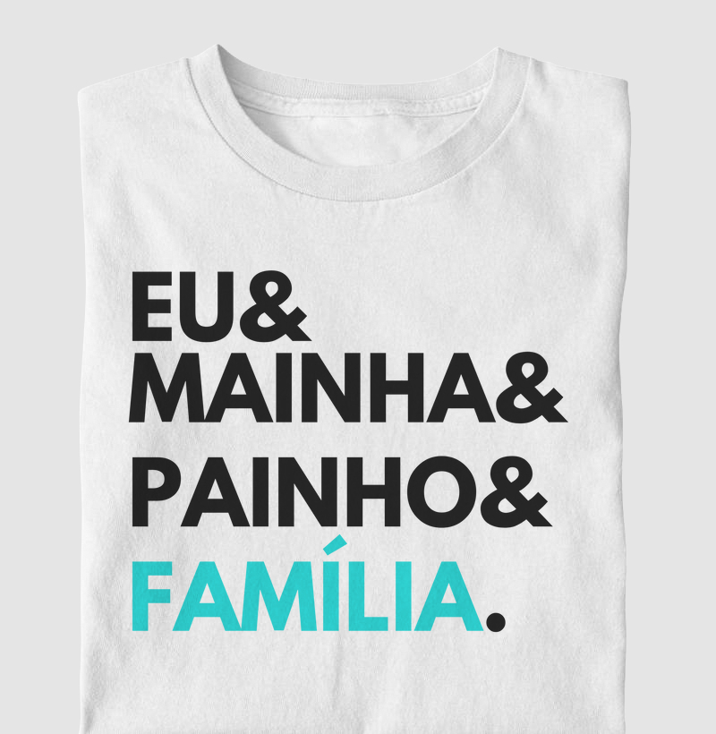 Camisa Infantil Família