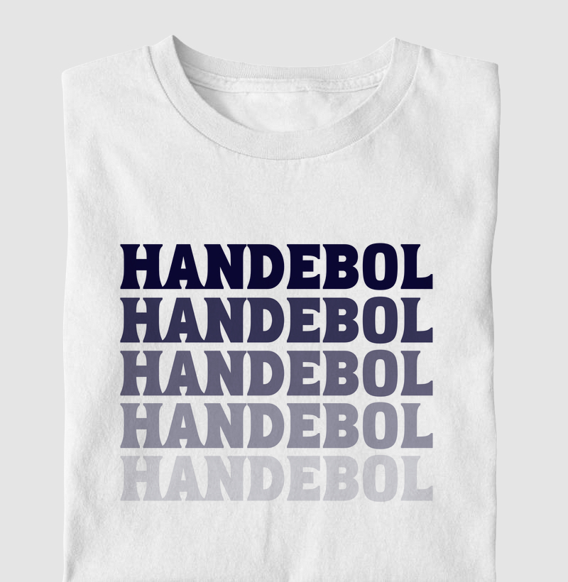Camiseta KIDS de Handebol - HANDEBOL Degradê azul -