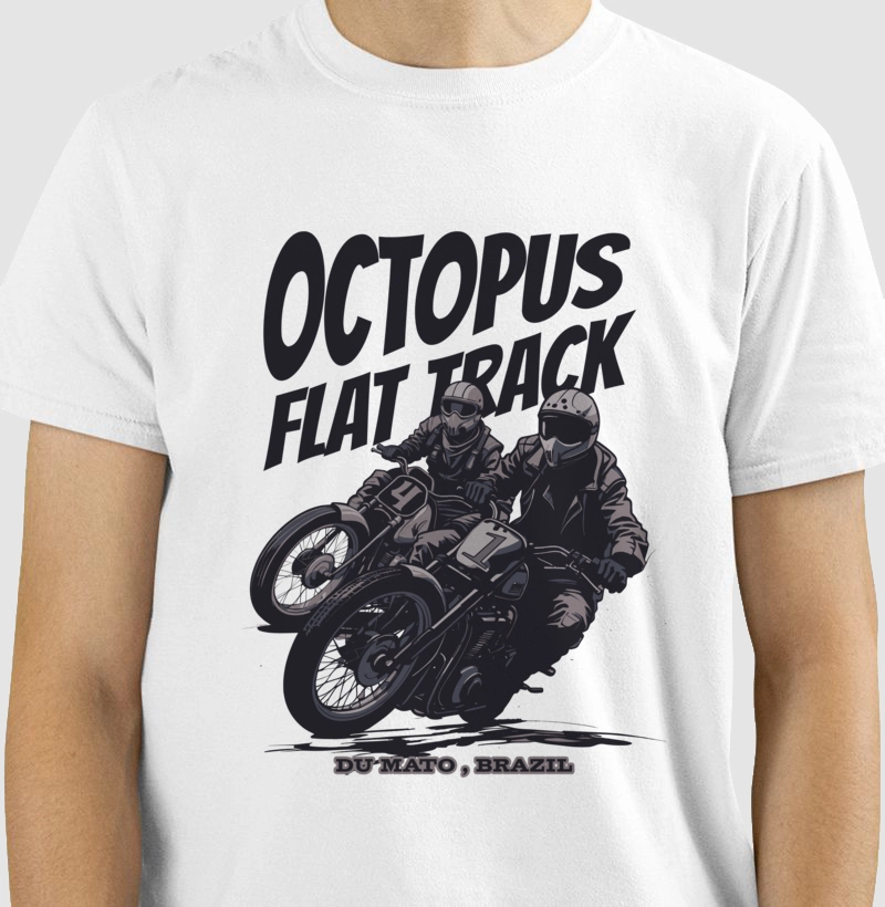 Camiseta Octopus Flat Track 