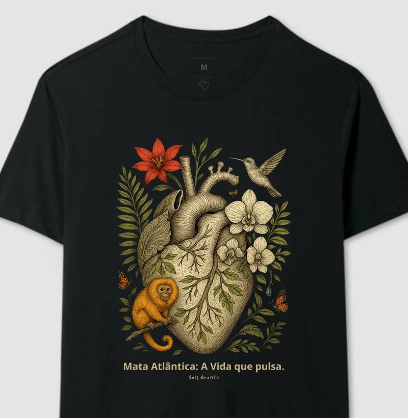 THE LIFE THAT PULSES "BLACK" | Confecção Reserva 🦜