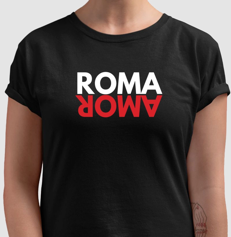 Camiseta Roma Amor 