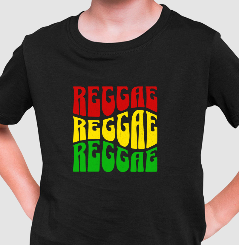 Camiseta Infantil “Reggae Colors”