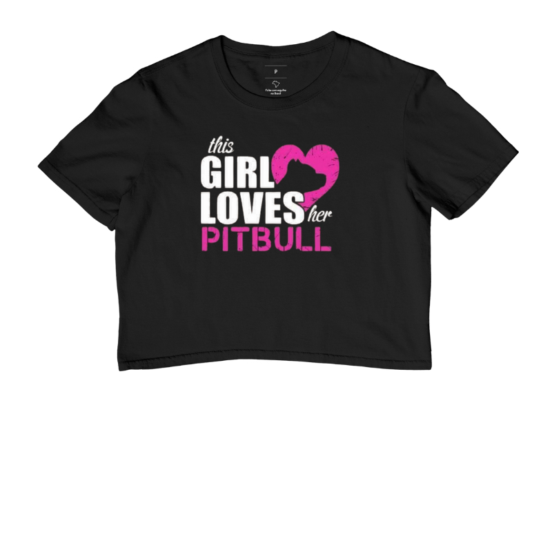 This Girl loves her Pit bull