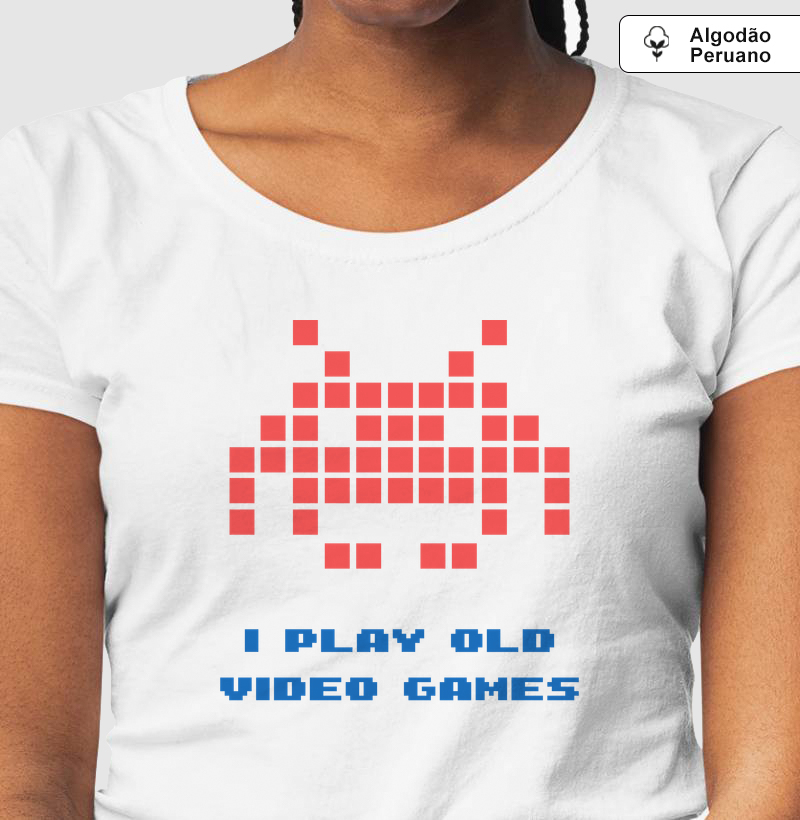 Pixel Alien Gamer – Think Tee