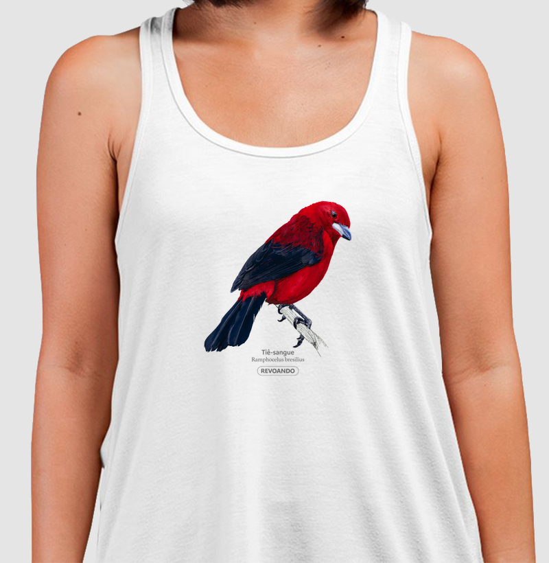 Aves do Brasil - Tiê Sangue - Regata