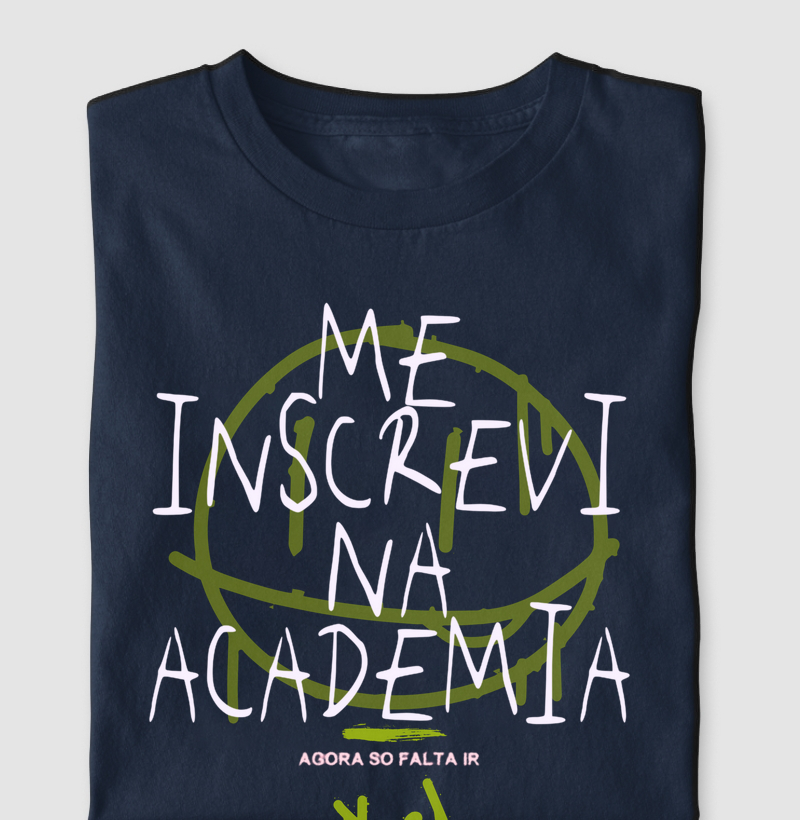 Me Inscrevi Na Academia ... Agora Só Falta Ir