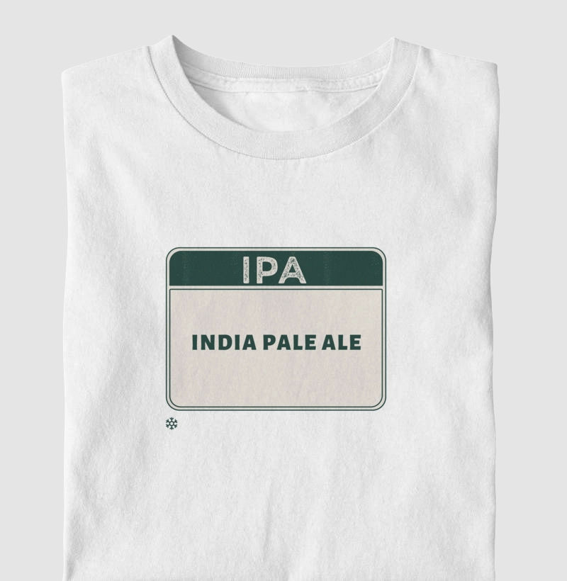 Camiseta IPA Placa