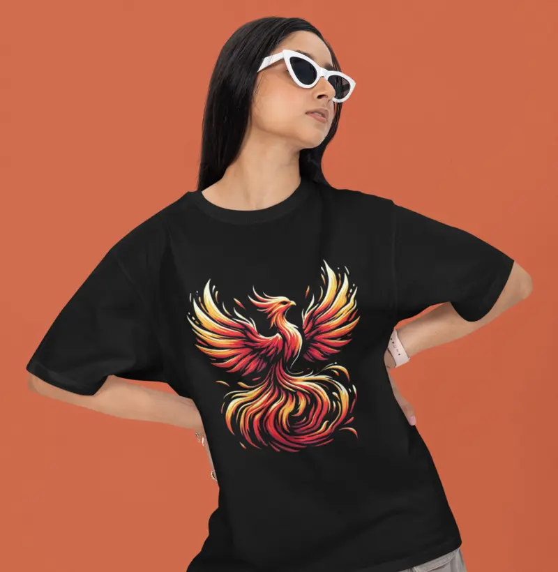 Fênix - Camiseta Oversized