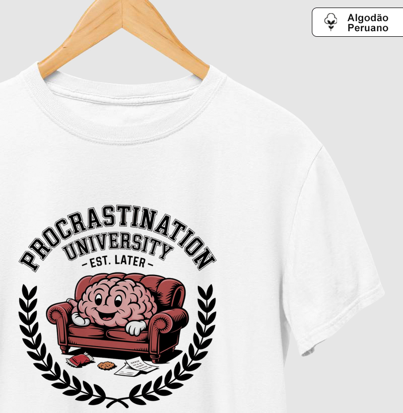 Moletom "Procrastination University" - Est. Later