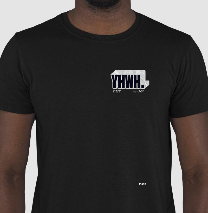 Camiseta Algodão com Estampa - Yahweh (YHWH)