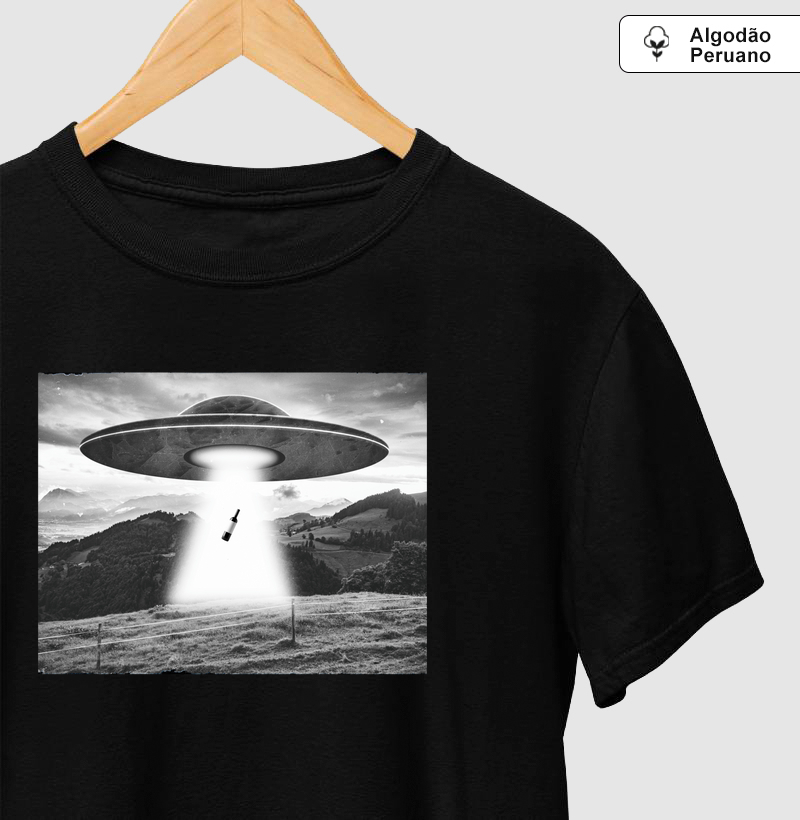 Foto Real - Wine Abduction - Algodão Peruano