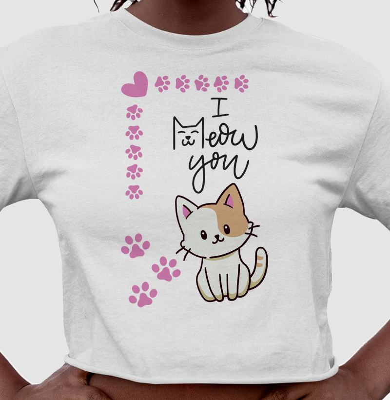 Cropped Amor Cat