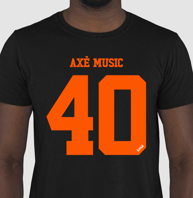 Camiseta Axé - 40 anos