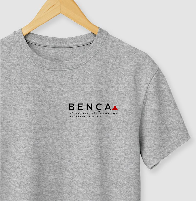 Camiseta Bênça Minimalista