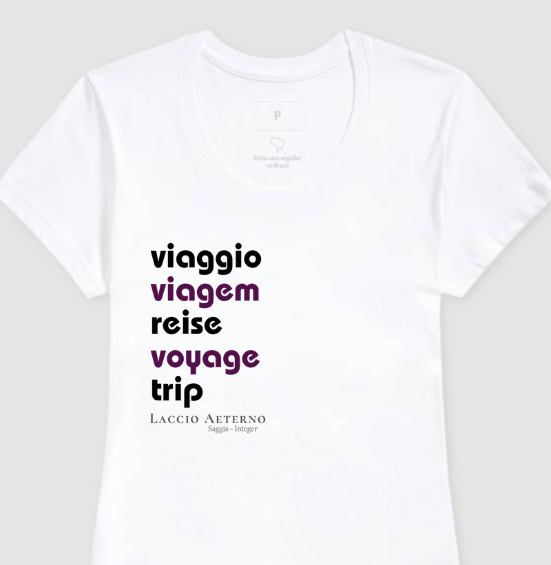 Camiseta Laccio Aeterno Tempo Livre 00004 - Femme