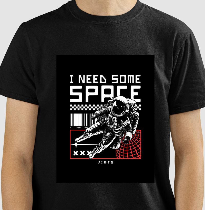 Camiseta Virts Astronauta..