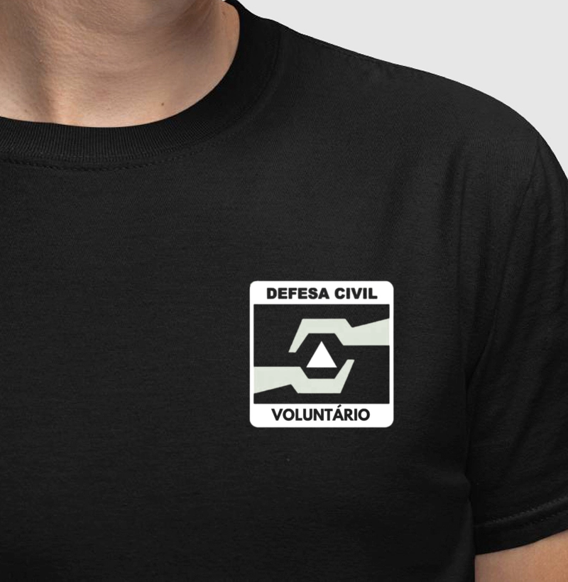 Camiseta Defesa Civil Voluntário #2
