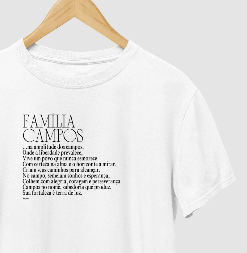 FAMÍLIA CAMPOS | Algodão Premium
