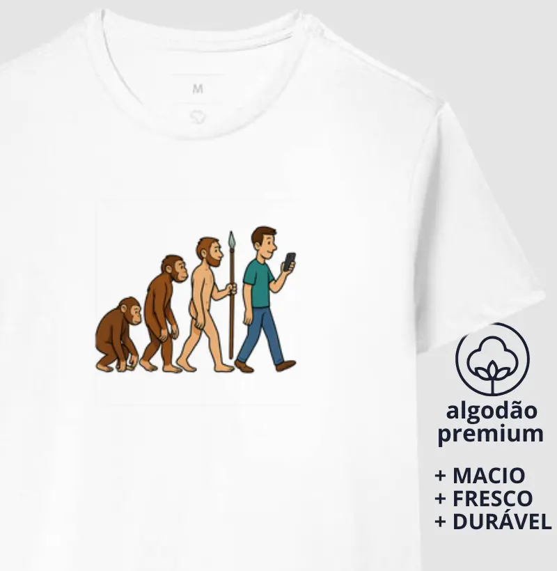 Camiseta Evolução